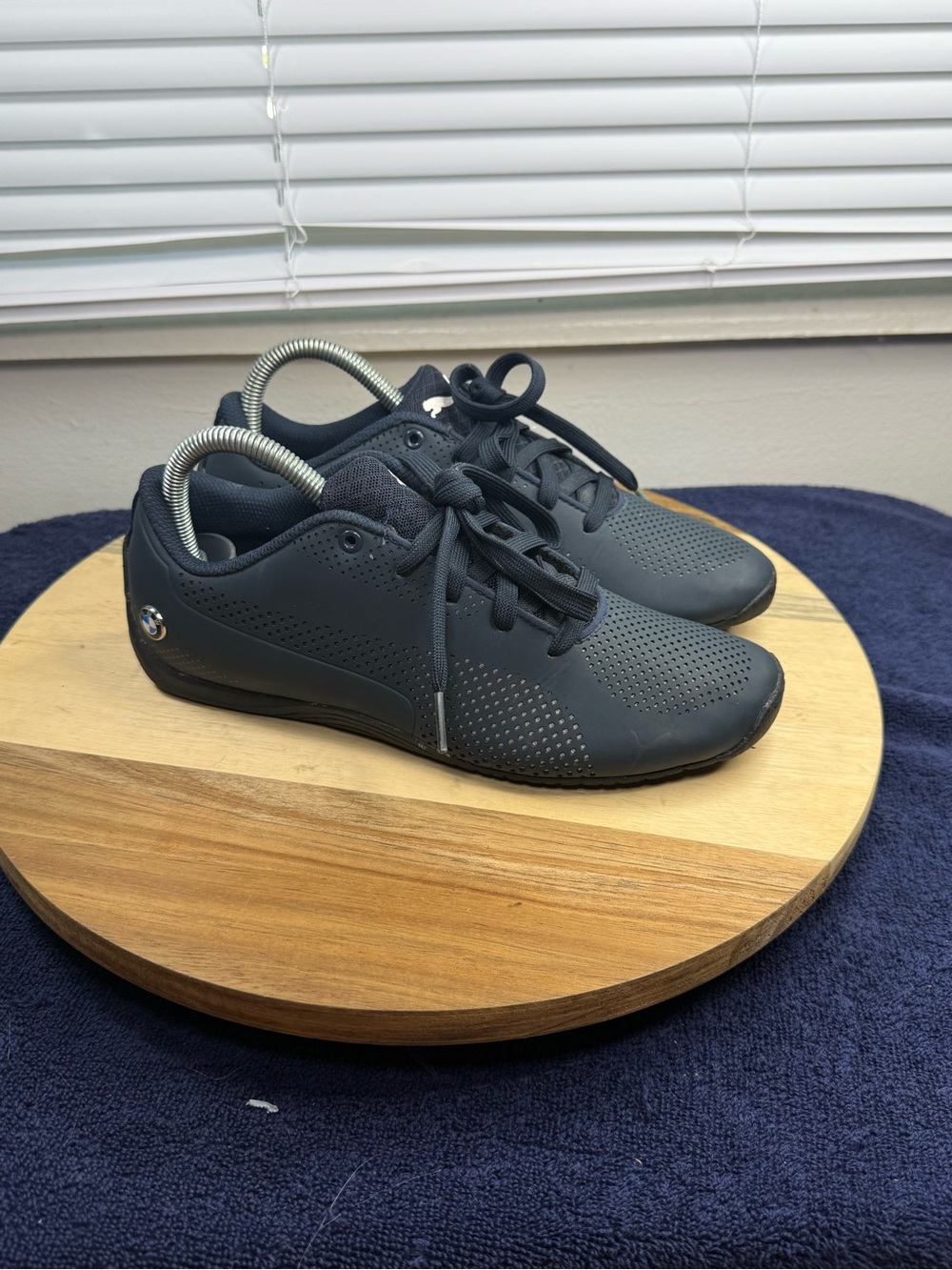 BMW Motorsport Navy Driving Shoes (Women’s 8)